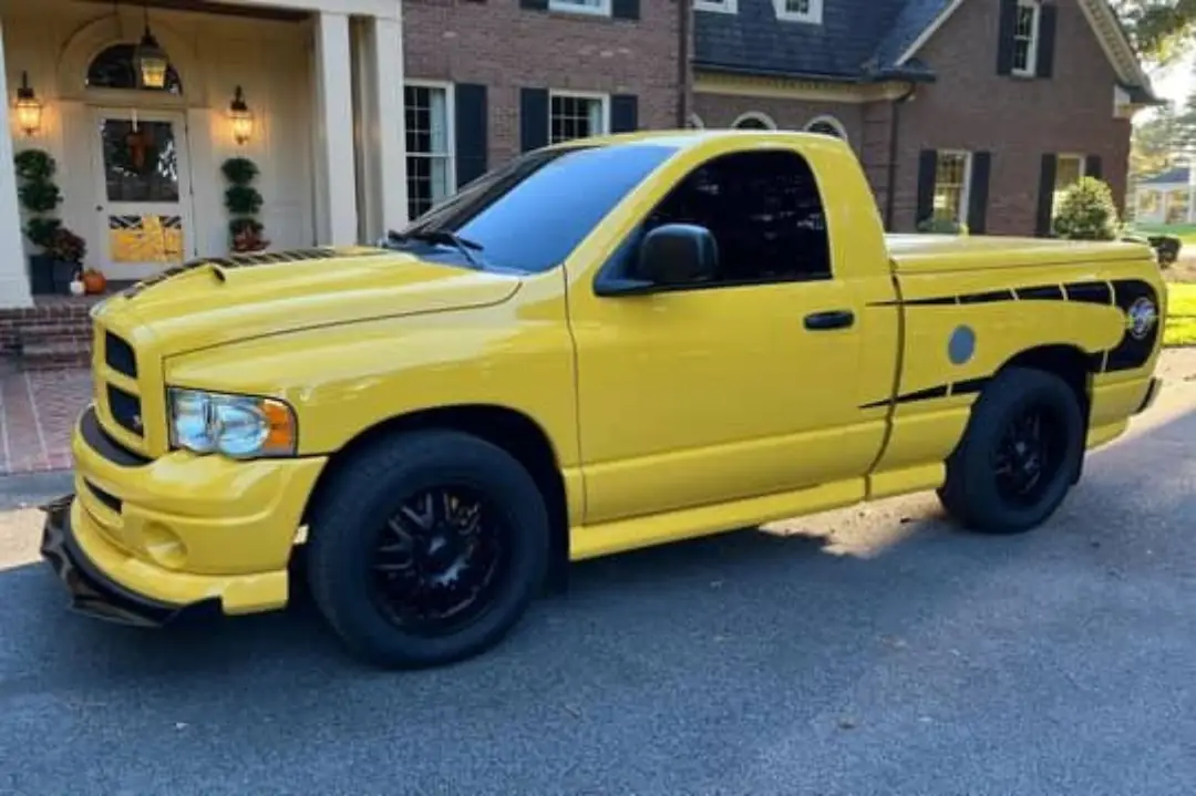 Solar Yellow Dodge Ram 1500 SLT Rumble Bee