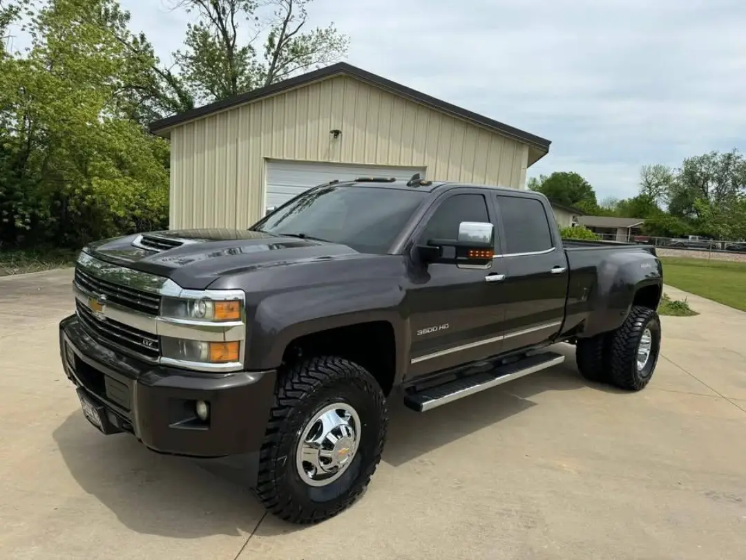 Black Chevrolet Silverado 3500HD LTZ