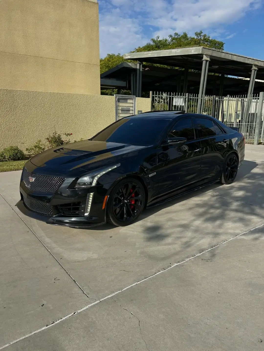 Stellar Black Metallic Cadillac CTS-V