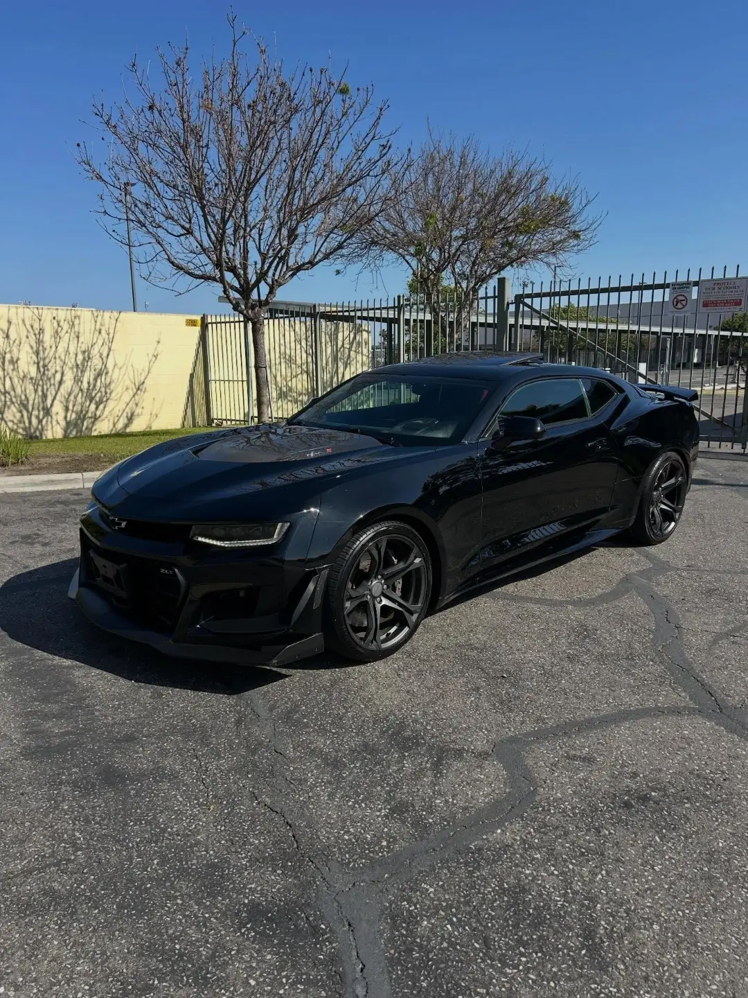 Jet Black Chevrolet Camaro ZL1 50th Anniversary