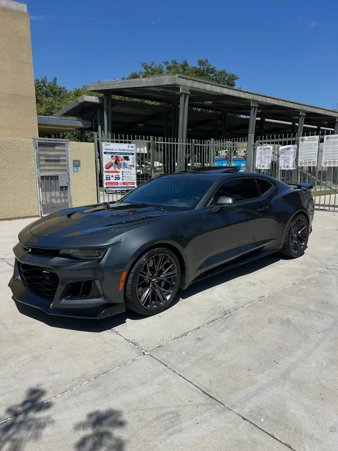 Nightfall Grey Metallic Chevrolet Camaro ZL1