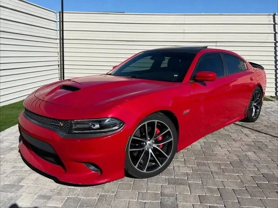 Red Dodge Charger R/T Scat Pack