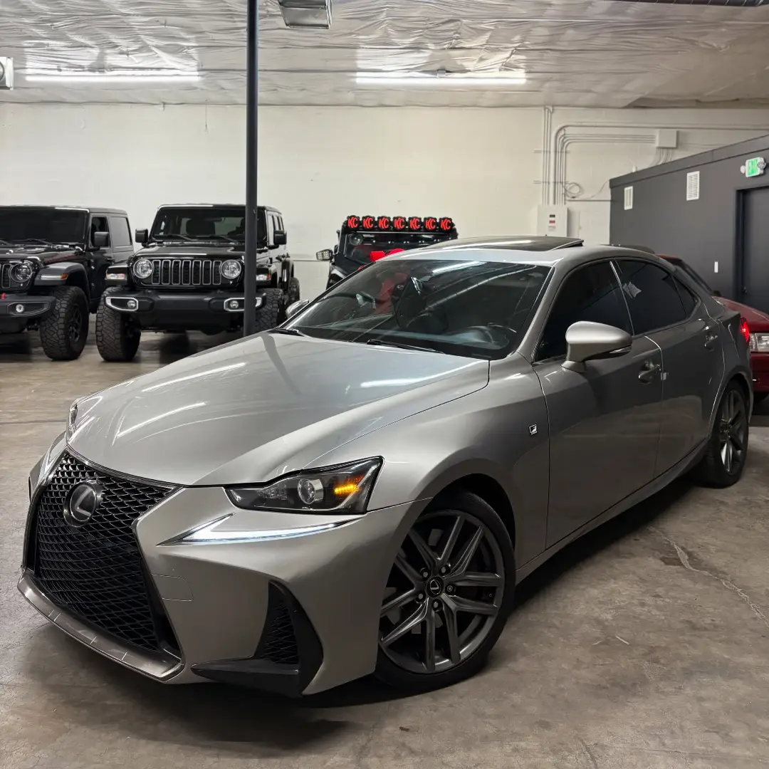 Silver Lexus IS 200t F Sport