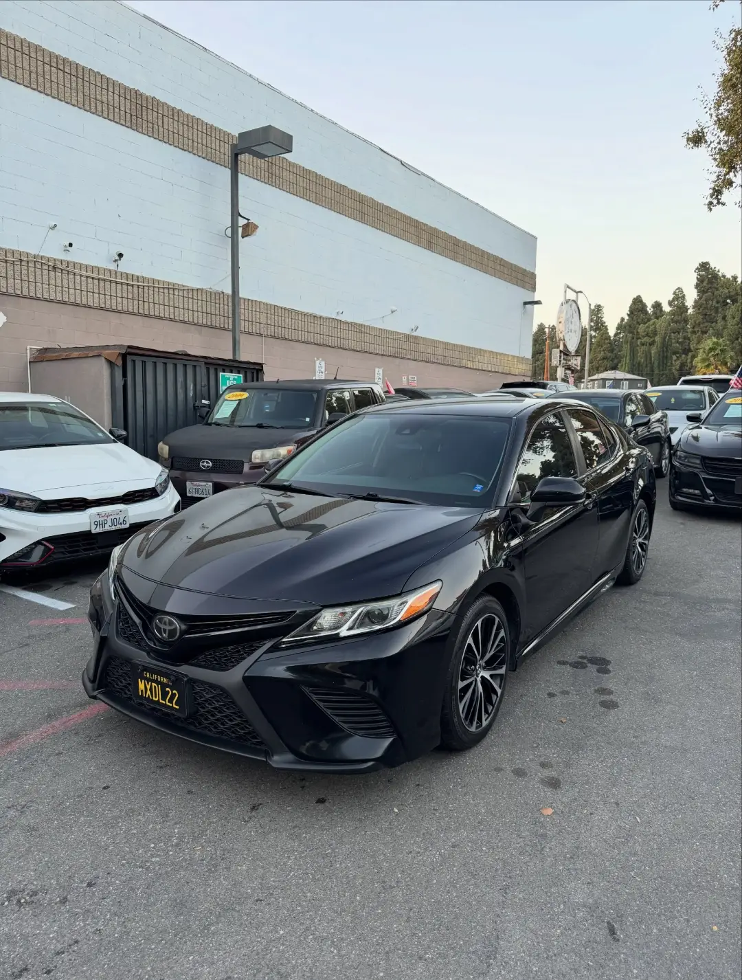 Black Toyota Camry