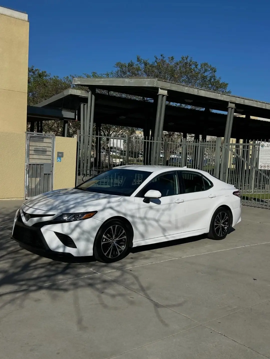 Toyota Camry SE exterior