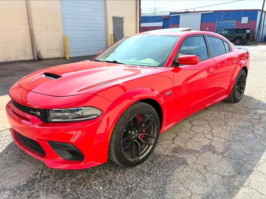 Red Dodge Charger Scat Pack