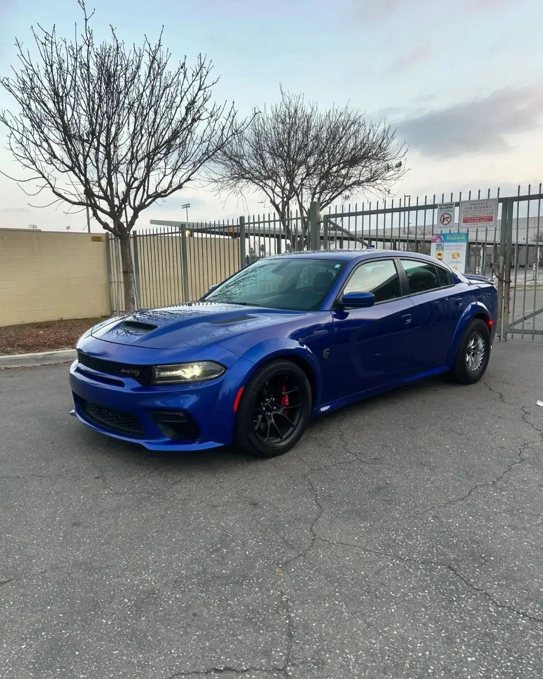 Indigo Blue Dodge Charger SRT Hellcat Redeye