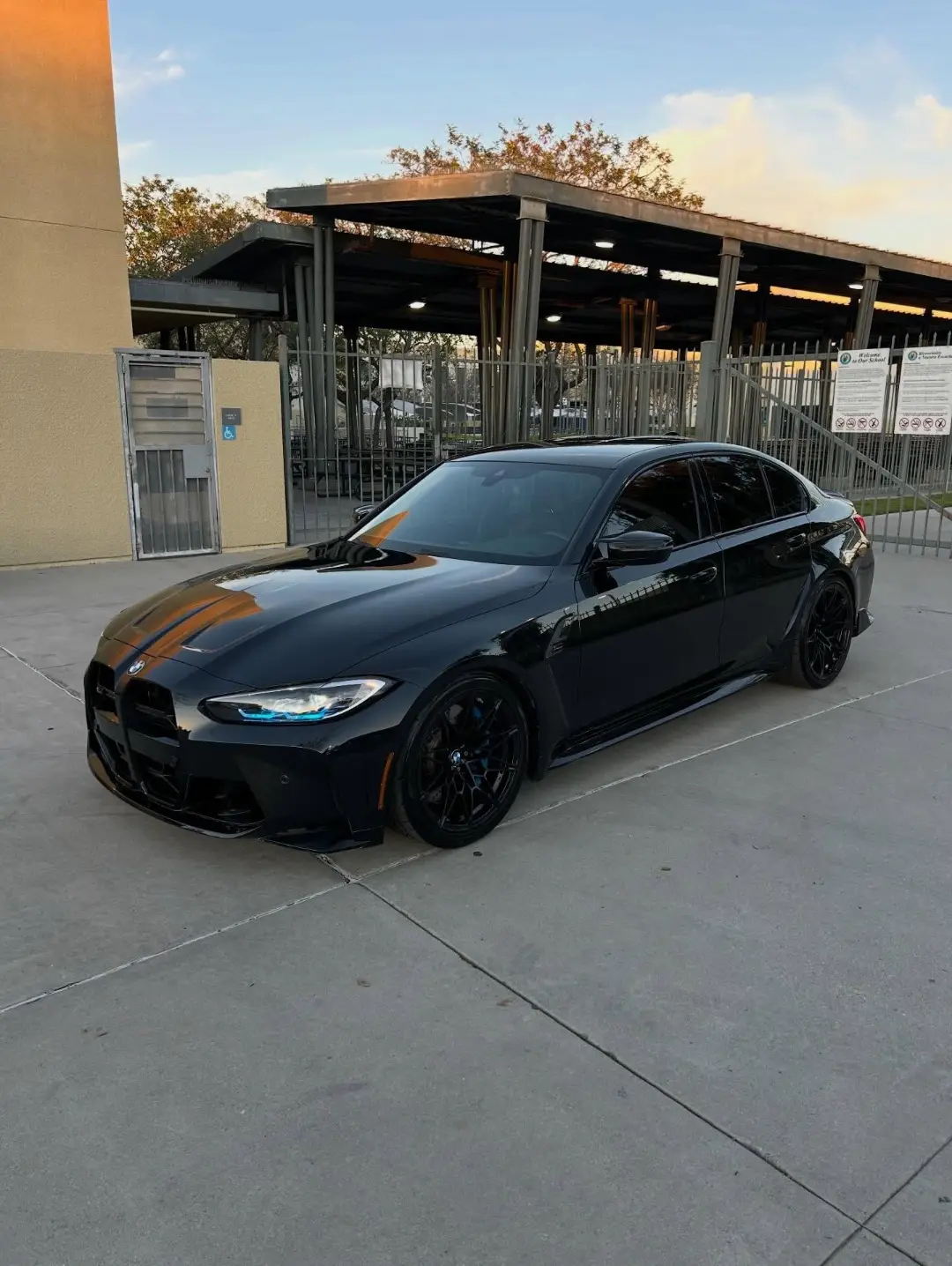 Black Sapphire Metallic BMW M3 Competition