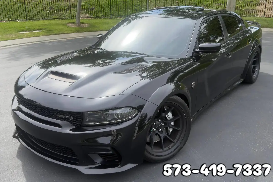 Pitch Black Dodge Charger SRT Hellcat Redeye Widebody Jailbreak