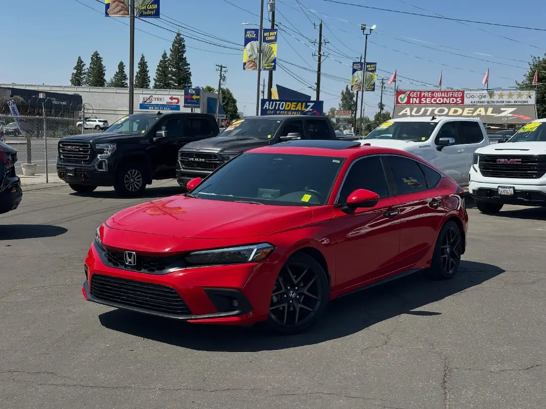 Red Honda Civic Sport Touring