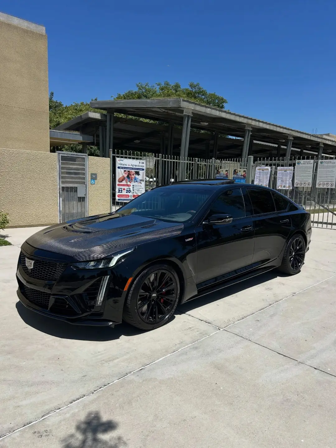 Black Cadillac CT5-V Blackwing
