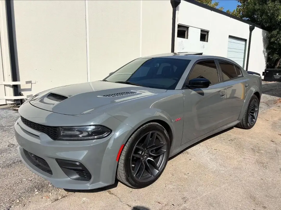 Silver Dodge Charger Scat Pack Widebody