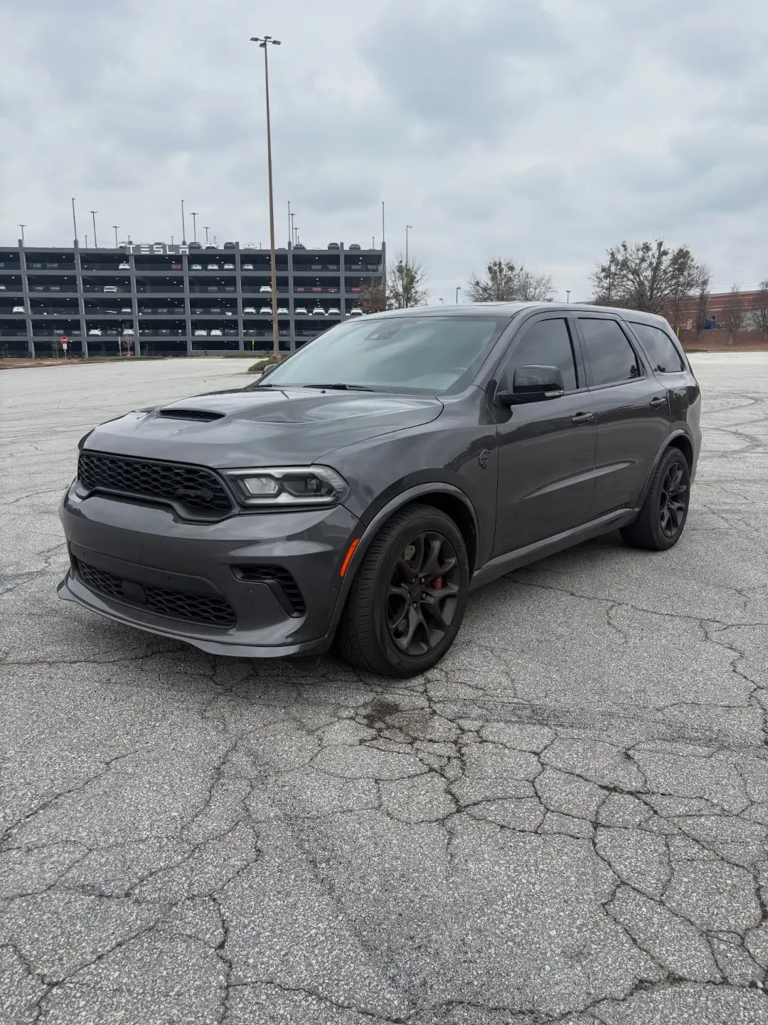 Gray Dodge Durango SRT Hellcat Plus AWD