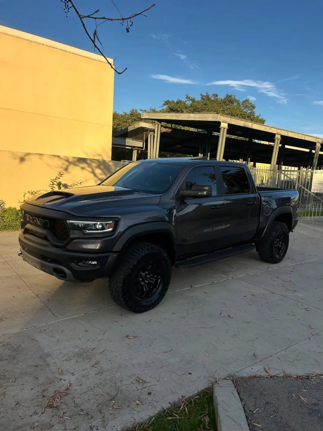 Granite Crystal Metallic Ram 1500 TRX