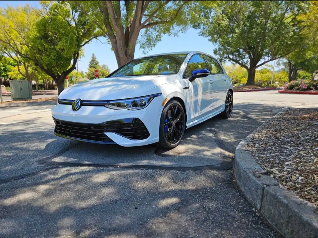 Pure White Volkswagen Golf R 20th Anniversary Edition